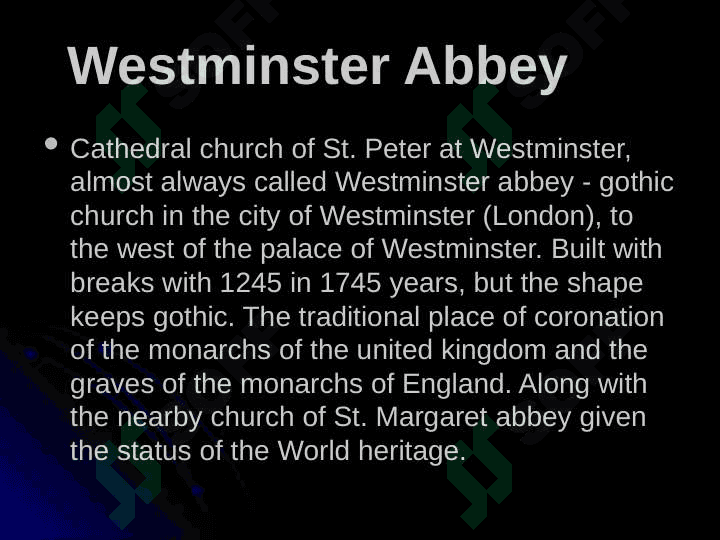 W e s t m i n s t e r  A b b e y 3