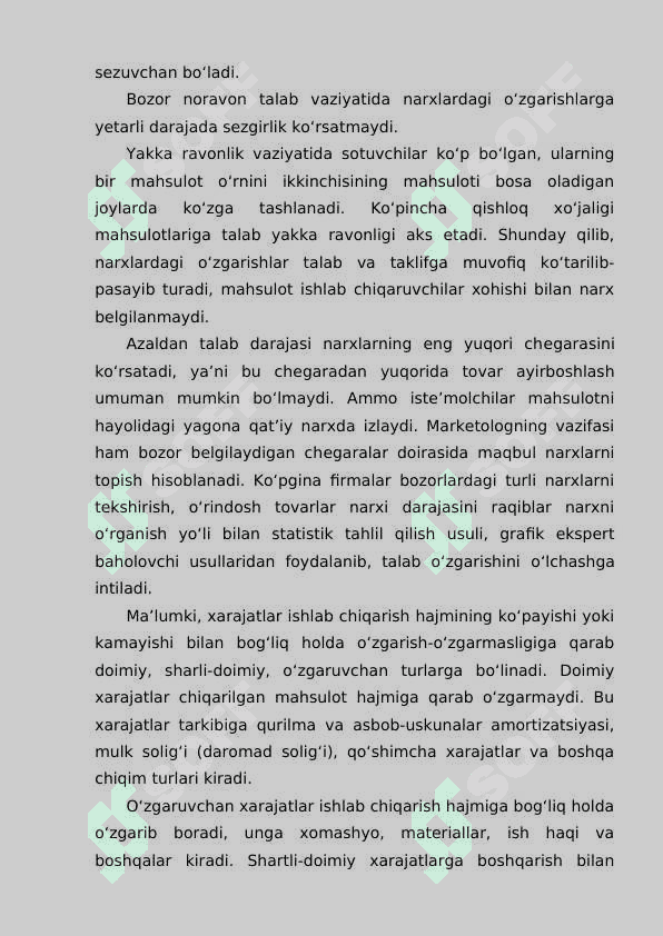 Davlatning narx siyosati va inflyatsiyaga qarshi kurash 6