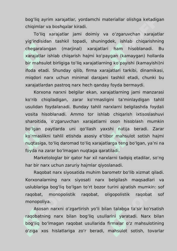 Davlatning narx siyosati va inflyatsiyaga qarshi kurash 7