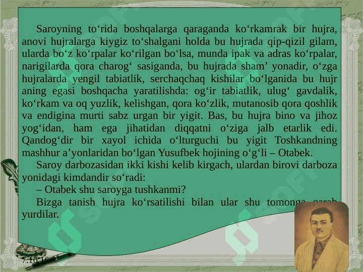 Abdulla Qodiriy O'tgan kunlar 3