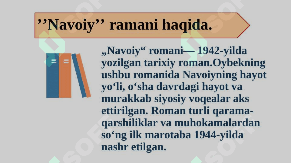 XX asr adabiyotida Oybekning tutgan o'rni 7