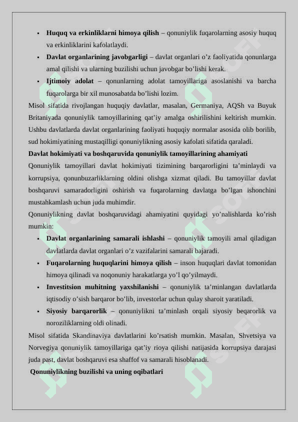 Davlat boshqaruvida qonuniylik va intizom tushunchasi 4