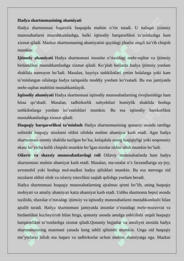 Hadya shartnomasi 3