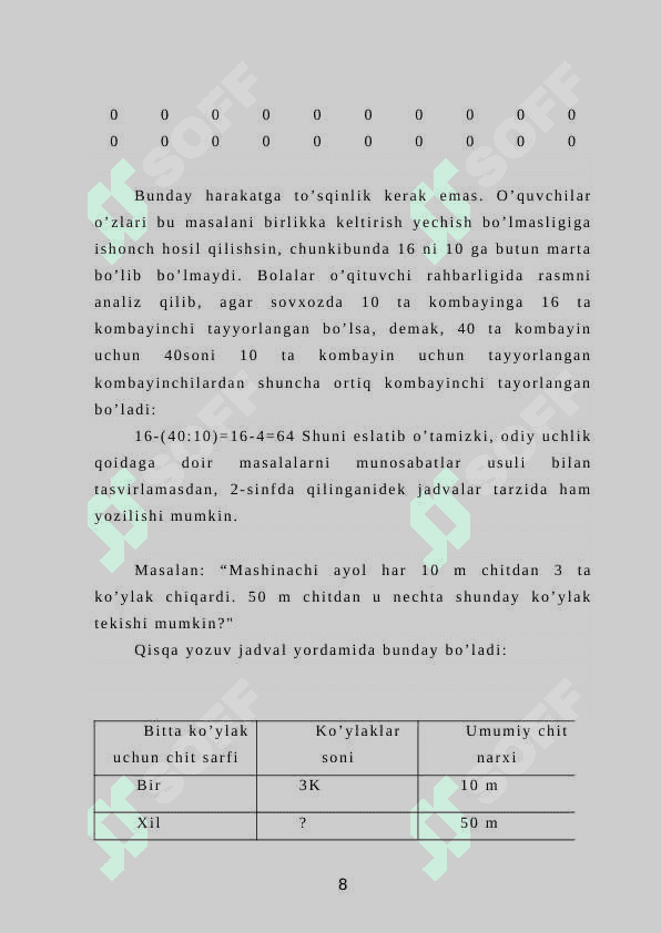 Miqdorlarning nisbiy bog’liqligiga doir masalalar ustida ishlash KURS ISHI 8