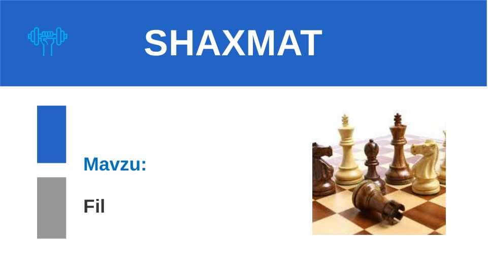 Shaxmat (fil) kombinatsiyalari 1