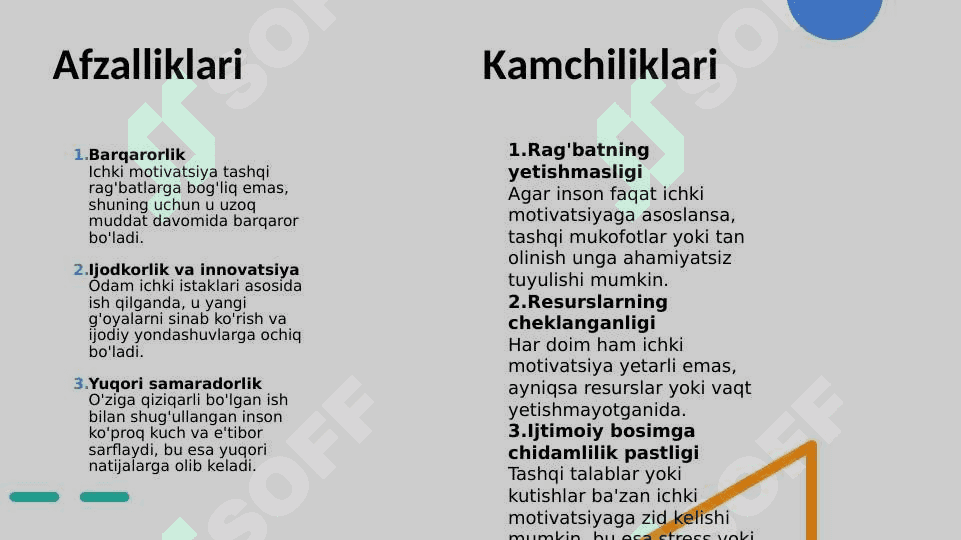 Xulq atvor faoilyat mativatsiyalari 7