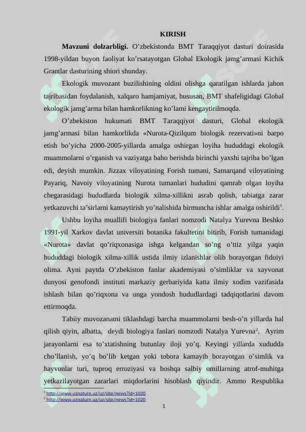Qizilqum okrugining tabiiy geografik tavsifi 2