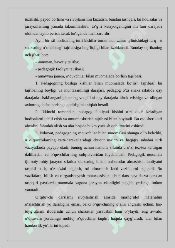 Pedagogik mahorat va muomala madaniyati 3