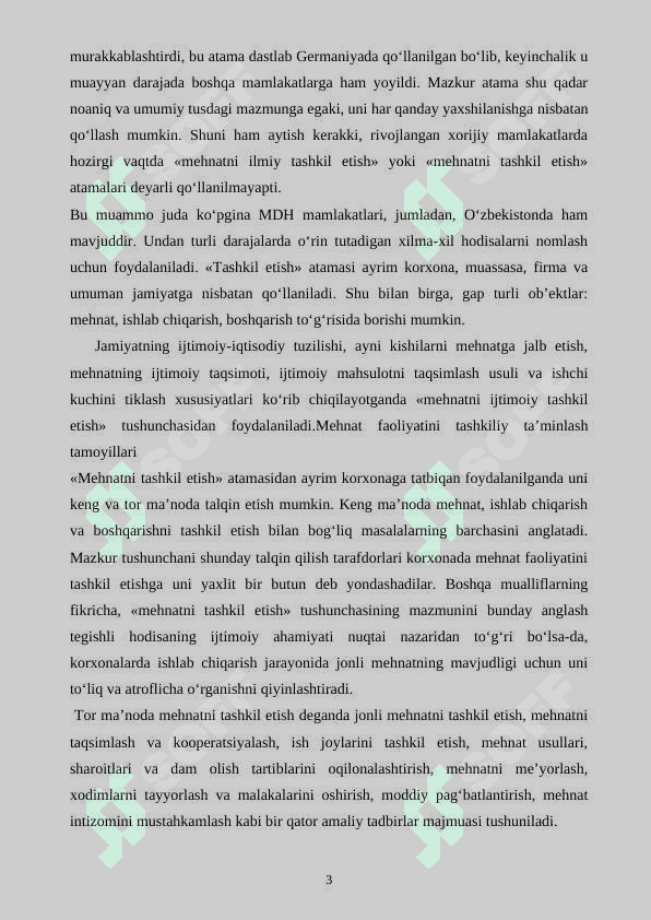 ISH O’RNINI TASHKILLASHTIRISHNING TALABLARI 3