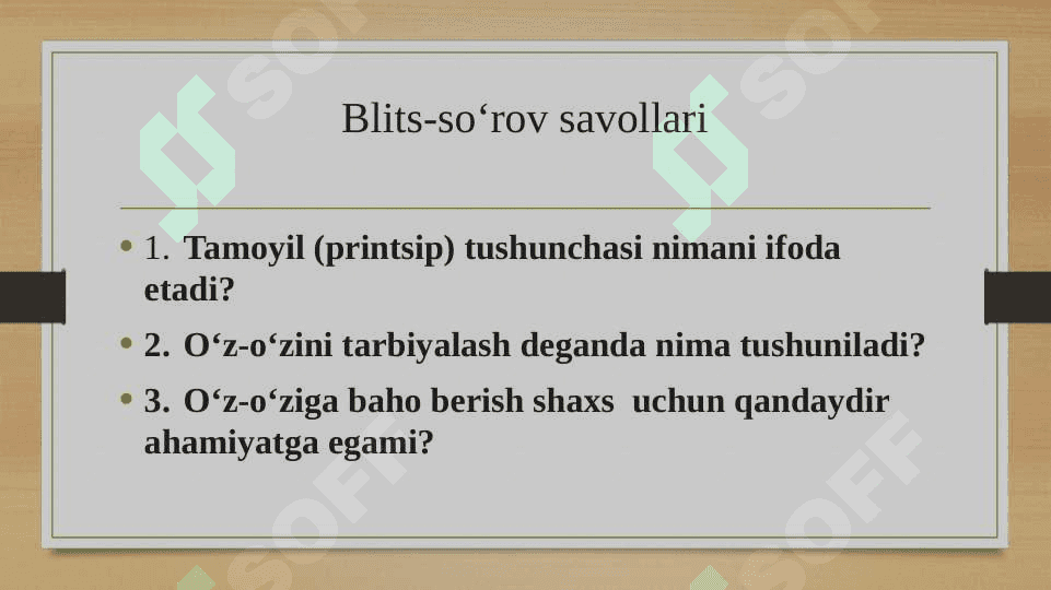 SHAXSLARNING O'ZINI O'ZI TARBIYALASHI MUAMMOSI YUZASIDAN TASAVVURLARI SHAKLLASNTIRISH 3