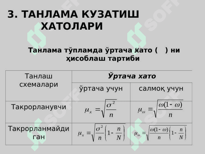 ТАНЛАМА КУЗАТИШ 8
