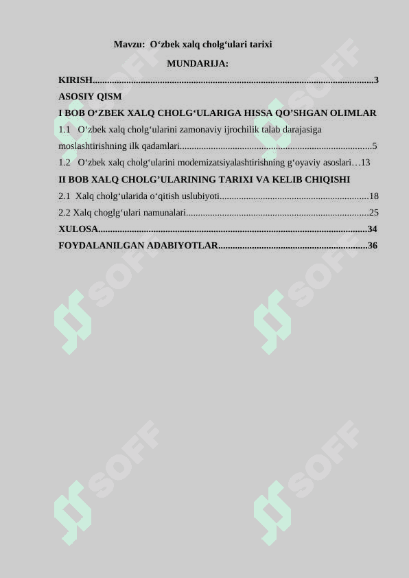 O'zbek xalq cholg'ulari tarixi 2