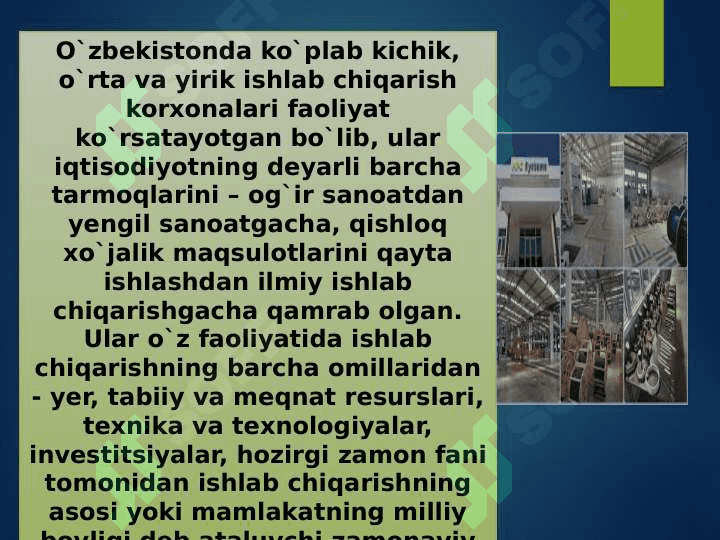 MILLIY IQTISODIYOT RIVOJLANISHIDA KORXONANING O`RNI VA ROLI 4