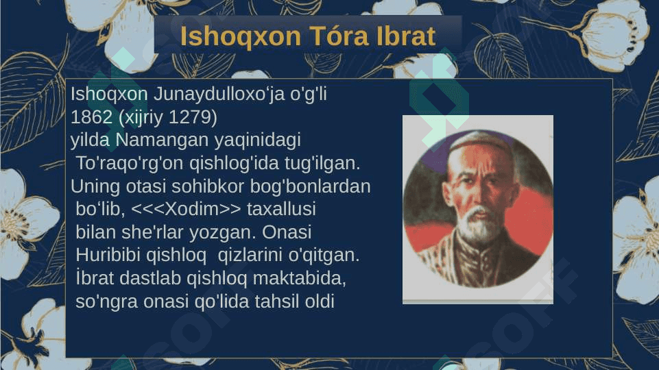Ishoqxon Tóra Ibrat 2
