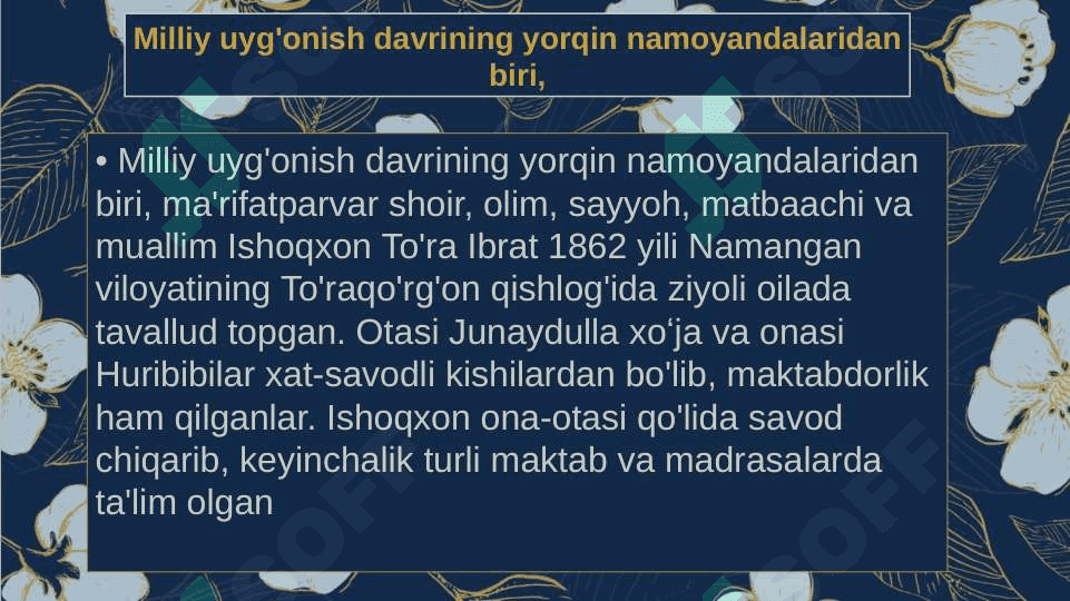 Ishoqxon Tóra Ibrat 4