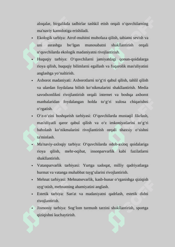 Tarbiyaviy ishlarni tashkil etishda tashkilotchining ishlash metodikasi KURS ISHI 7