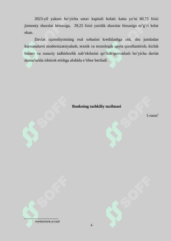 HAMKORBANK AMALIYOT HISOBOTI 6