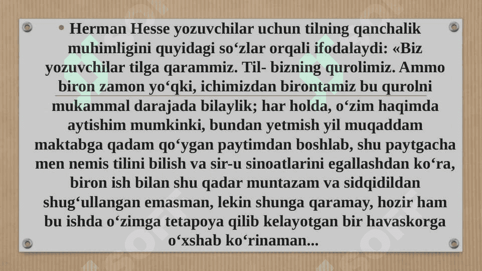 Badiiylik – adabiyotning asosiy xususiyati.Badiiy asar tili 3
