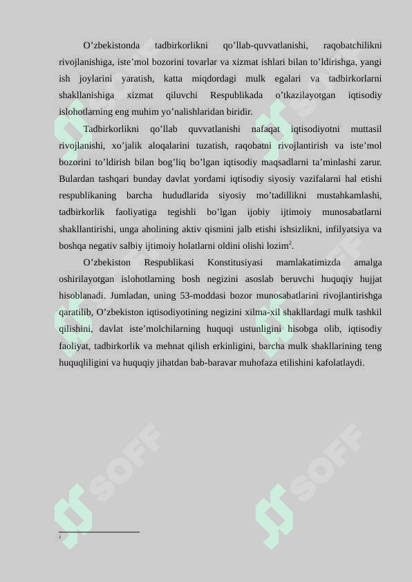 Tadbirkоrlik faоliyati, uning belgilari va vazifalari. 3