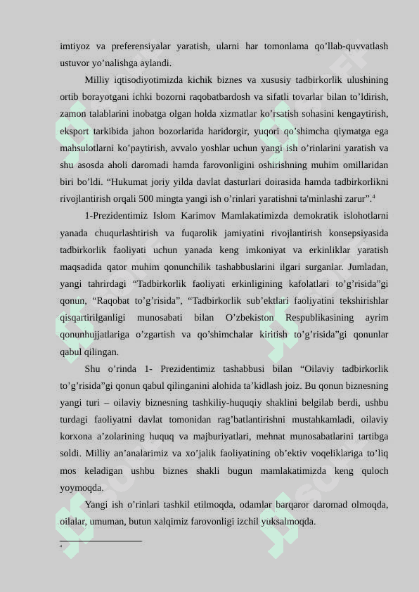 Tadbirkоrlik faоliyati, uning belgilari va vazifalari. 7
