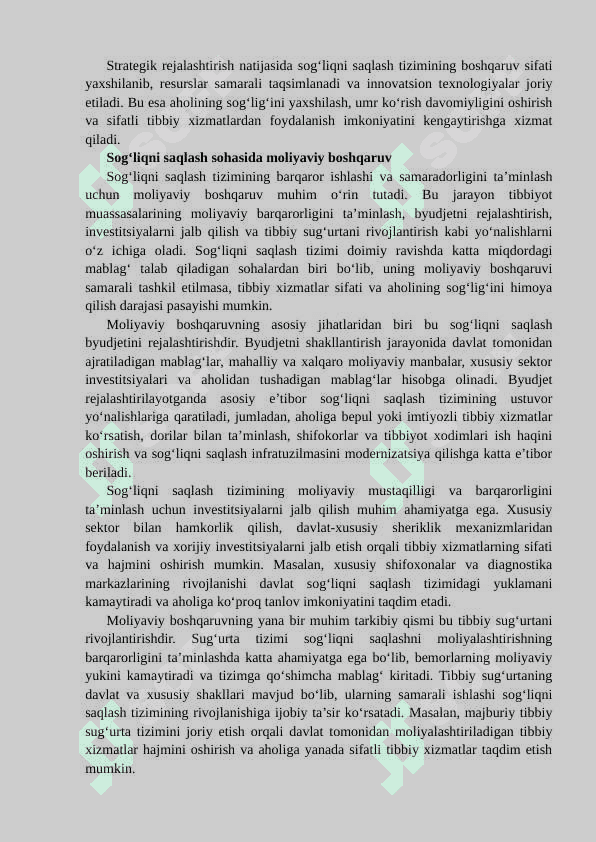 Sog‘liqni saqlash sohasida marketing va menejment 8
