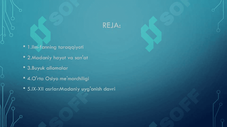 Madaniy uyg'onish 2