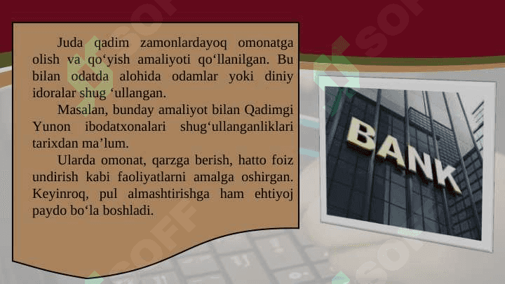 Bank tizimi 4