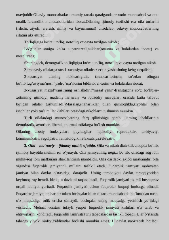 Nikoh, оila, va davlatning axloqiy asoslari 4