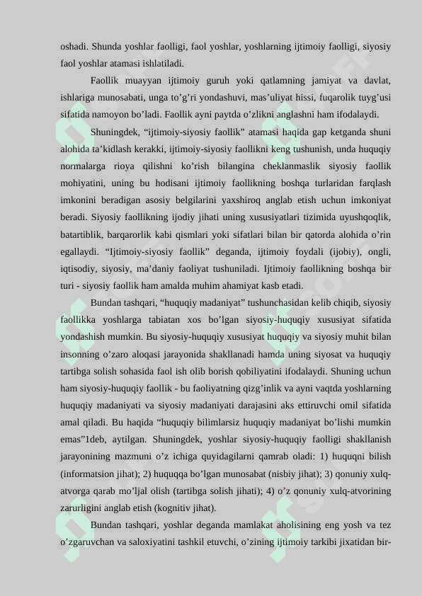 O’zbekistonda yoshlarga oid davlat siyosatining amalga oshirilishi 7