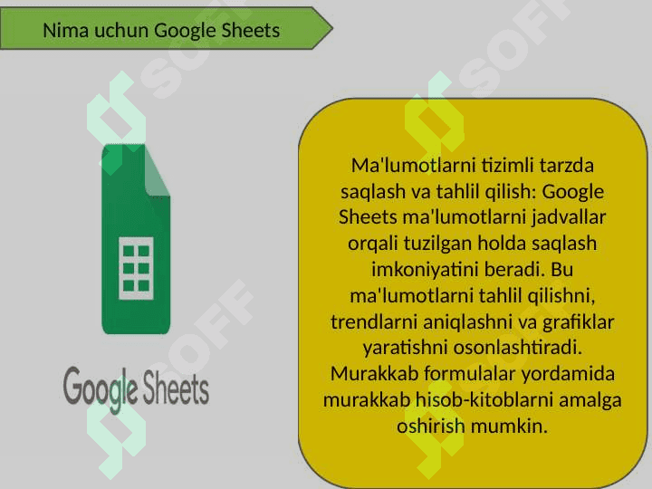 Google Sheets bilan Onlayn Prezentatsiyalar Yaratish 3