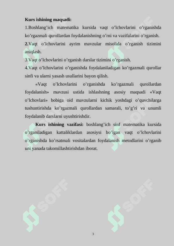 Vaqt o’lchovlarini o’rganishda ko’rgazmali qurollardan foydalanish uslubi 3