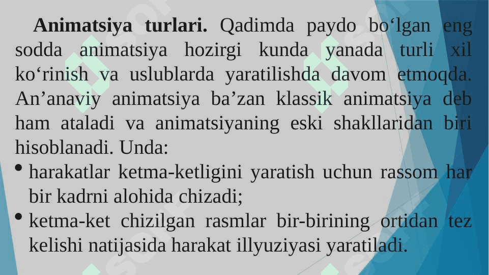 Ta’lim jarayonida animatsiyalardan foydalanish va ularning afzalliklari. 8