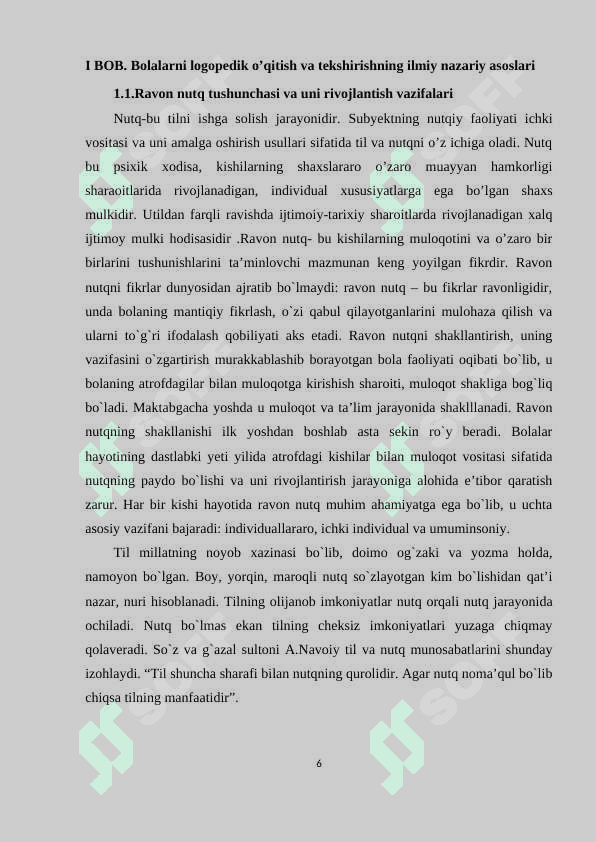 Bolalarni logopedik o’qitish va tekshirish 6