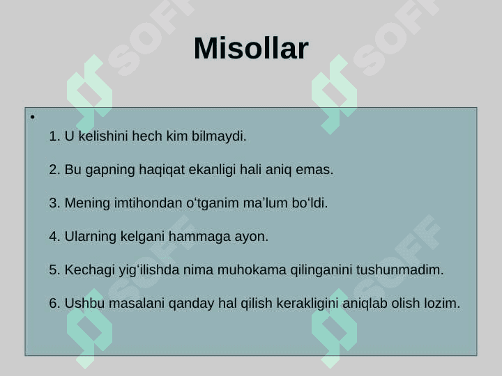 Kesim Ergash gapli qoʻshma gap 4