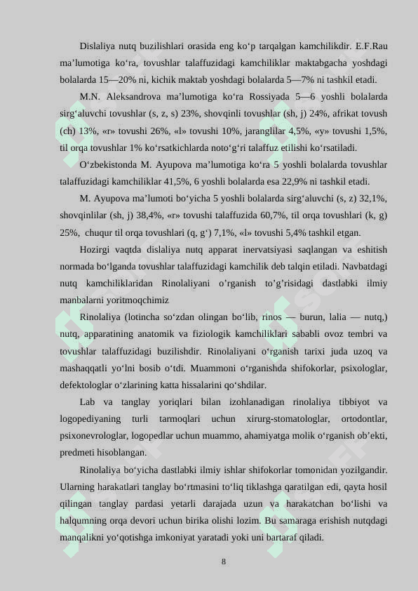 MAKTABGACHA YOSHDAGI BOLALAR NUTQINI O’RGANISHNING PSIXOLOGIK-PEDAGOGIK ASOSLARI 7
