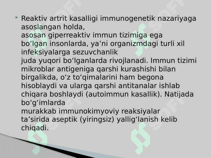 Reaktiv artrit 4