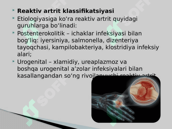 Reaktiv artrit 5