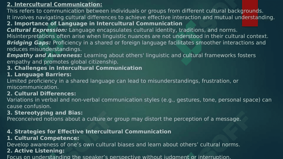 Language and Intercultural Comunication 3
