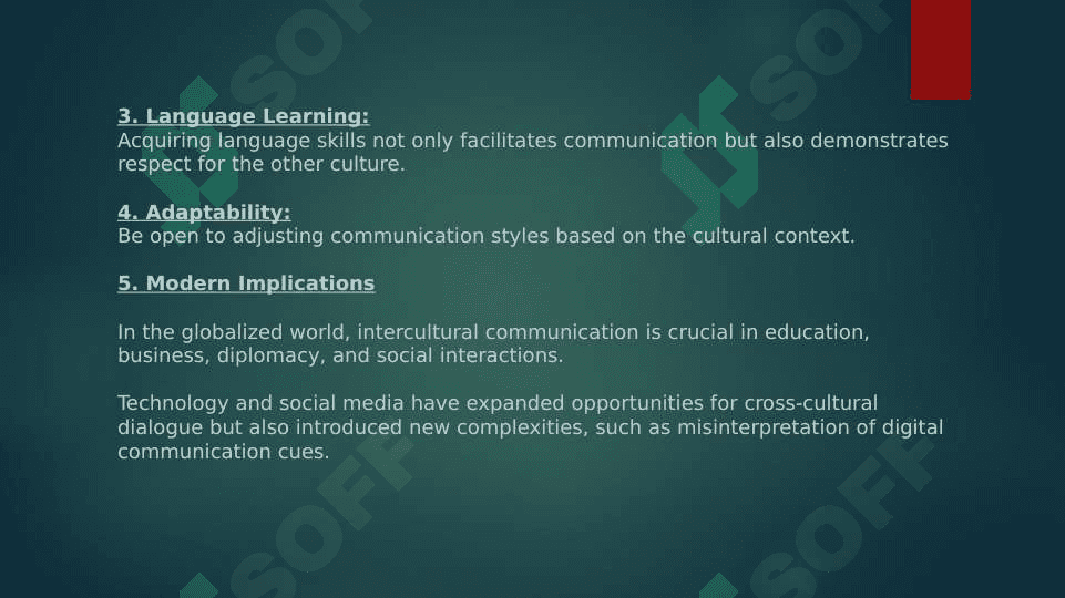 Language and Intercultural Comunication 4