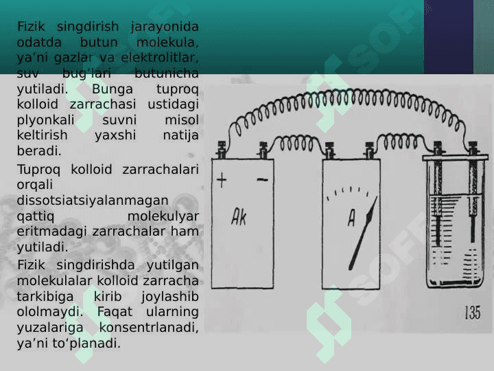 Eritmalarning elektr o’tkazauvchanligi 2