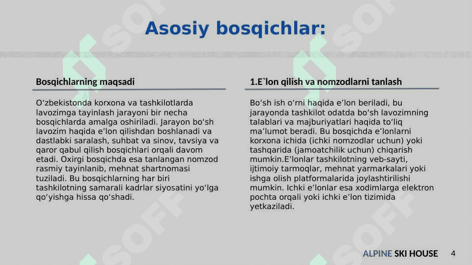 Korxona va tashkilotlarda  lavozimga tayinlanish 4