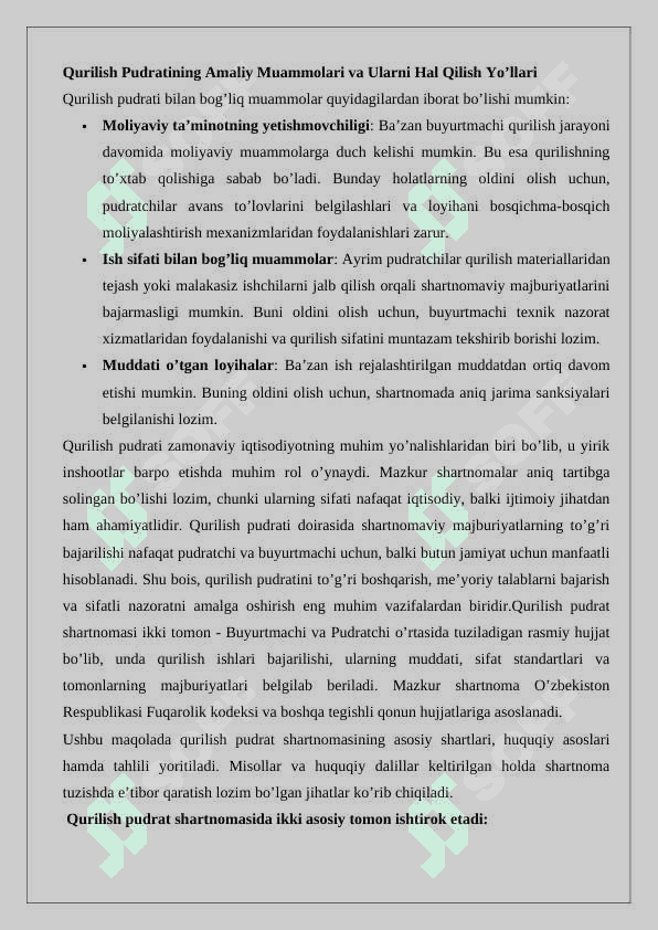 Qurilish pudrati 6
