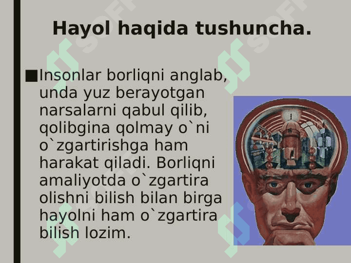 Xayol mavzusida umumiy pisixologiya 3
