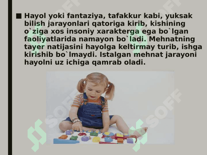 Xayol mavzusida umumiy pisixologiya 4