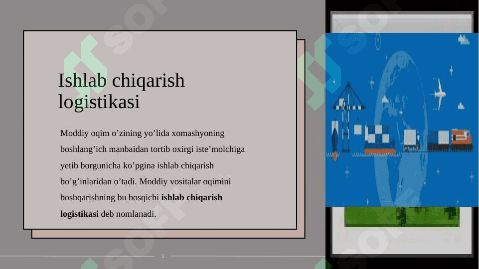 Ishlab chiqarish logistikasi 3