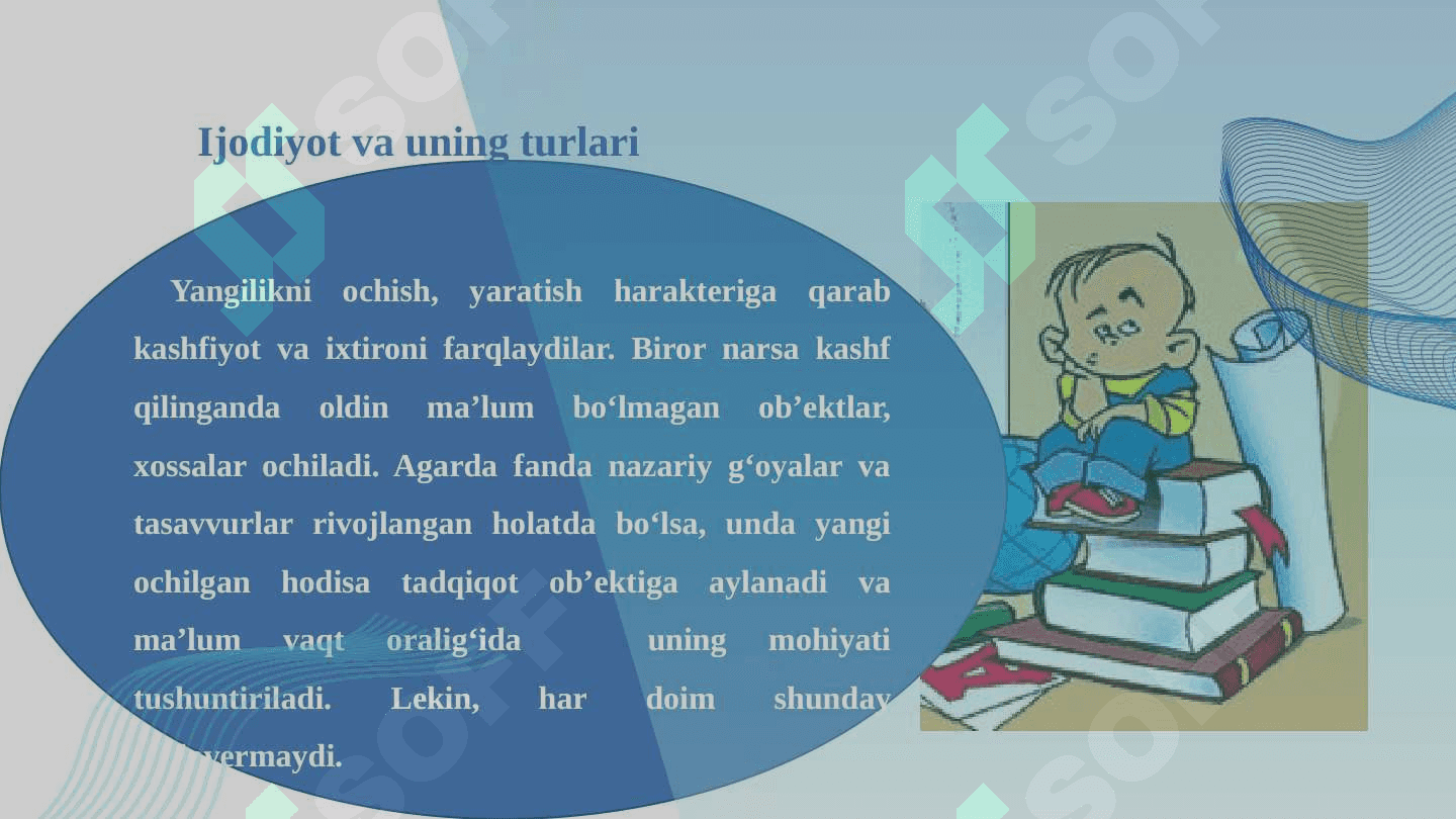 Fanda ijod qilish 8