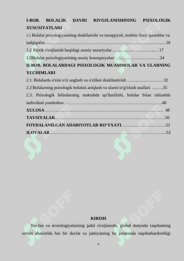 Bolalar psixologiyasi 6