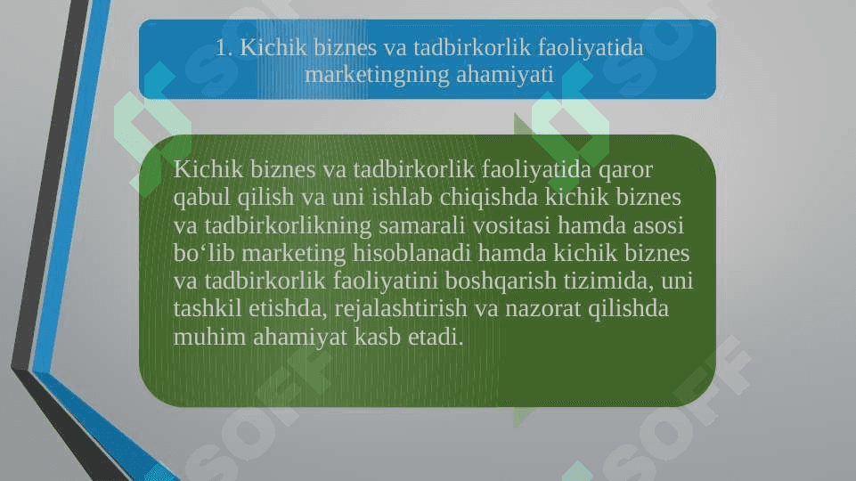 NATIJAVIYLIKKA YO‘NALTIRILGAN MARKETING MENEJMENTI 5