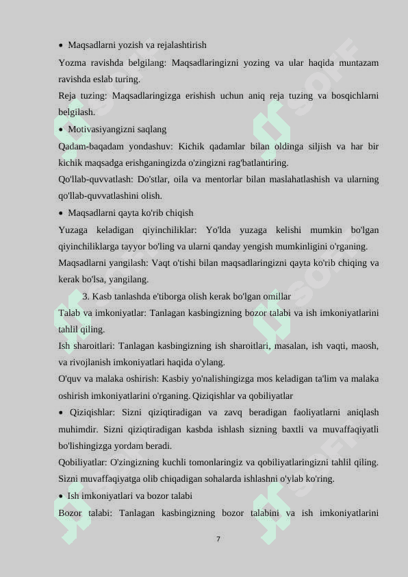 Talabalik davrida shaxs  yo‘nalganligining psixologik xususiyatlari 7