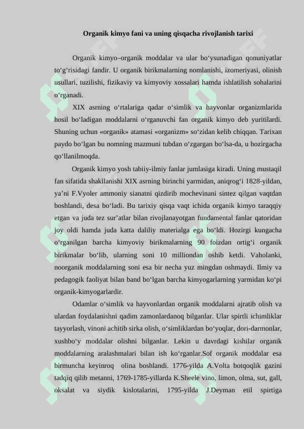 Organik kimyoning nazariy asoslari 3
